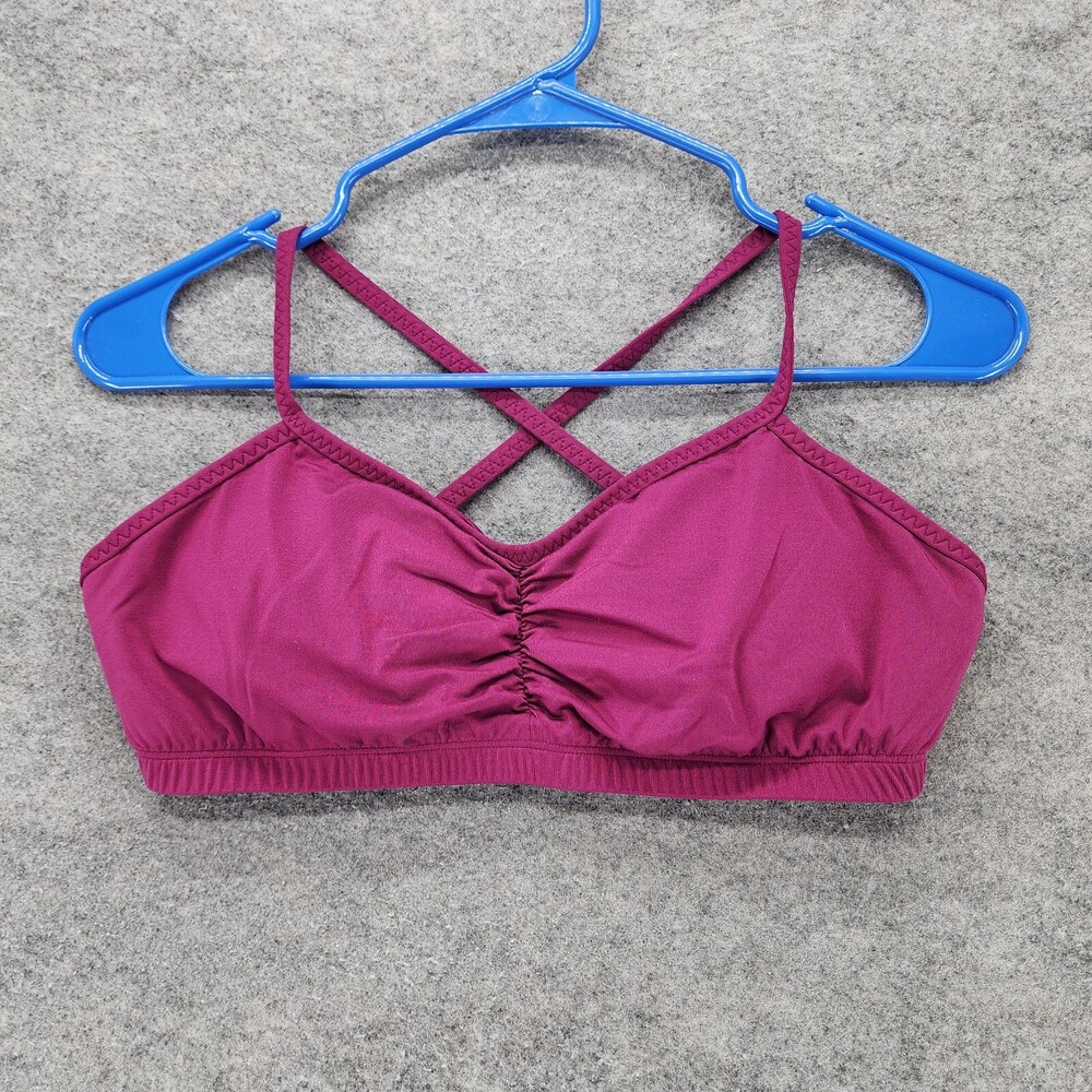 Crane Sports Bra Womens Medium Pullover Purple